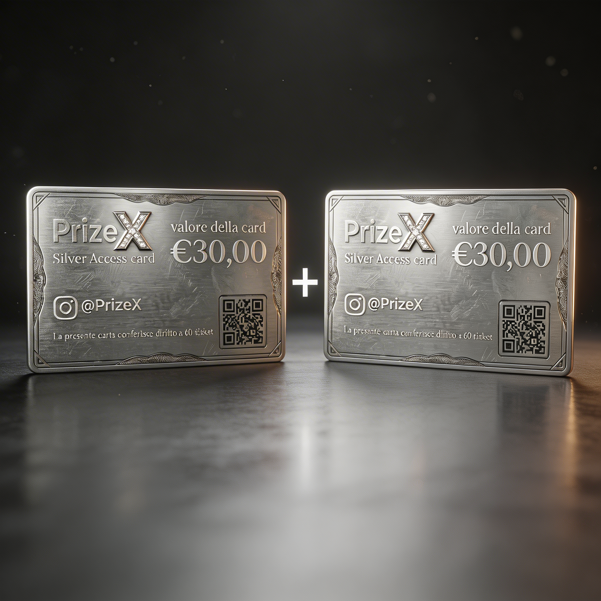 Bundle 2 Card Silver + 120 ticket