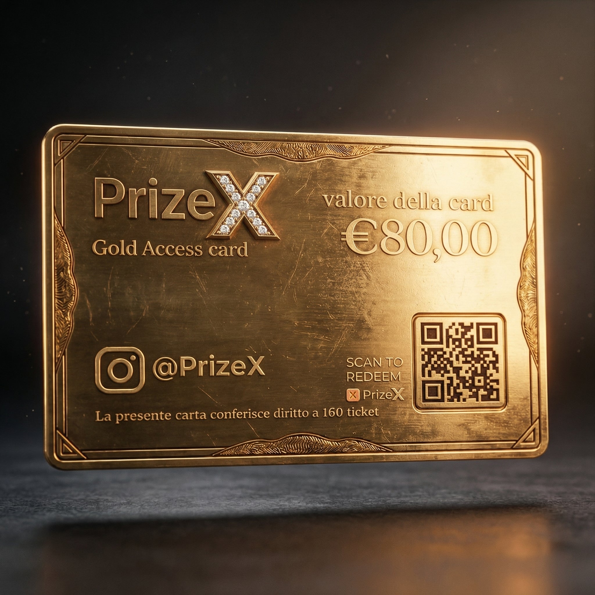 Card Gold + 160 ticket